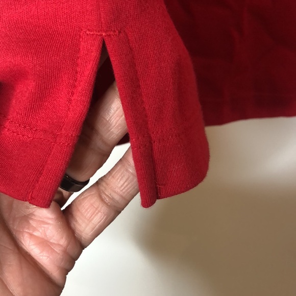 NWT Hasting & Smith Women's Red Sleeveless Stretch Top 1X PLUS SIZE New with Tag - Picture 6 of 7